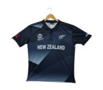 New Zealand Cricket Jersey 2021 T20 Replica Black Caps Adult Shirt