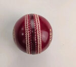 Red Leather Cricket Ball Senior 5.5oz Match Hand Stitched Adult 92 Sports - Image 4