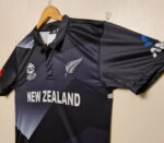 New Zealand Cricket Jersey 2021 T20 Replica Black Caps Adult Shirt - Image 7