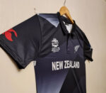 New Zealand Cricket Jersey 2021 T20 Replica Black Caps Adult Shirt - Image 5