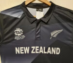 New Zealand Cricket Jersey 2021 T20 Replica Black Caps Adult Shirt - Image 4